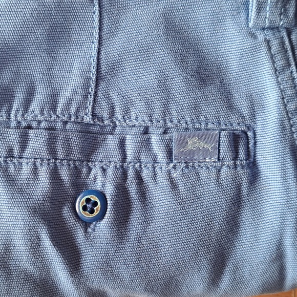 Tommy Bahama Relax Mens Blue Cargo Shorts Size 36 Tencel Cotton Blend NWT - Picture 8 of 14